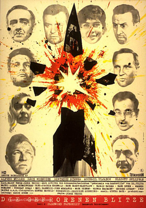 Die gefrorenen Blitze - German Movie Poster