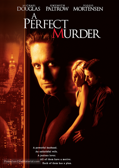 A Perfect Murder - DVD movie cover