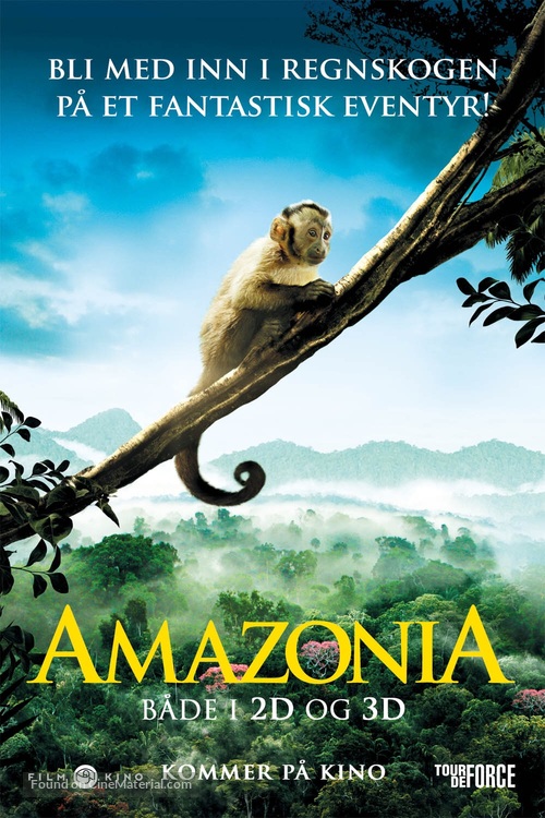 Amazonia - Norwegian Movie Poster