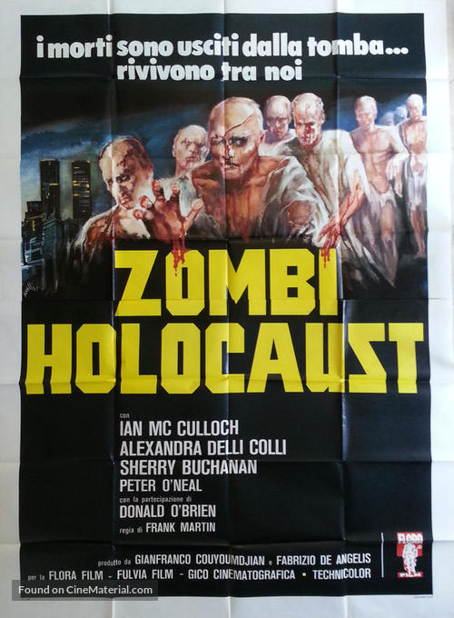 Zombi Holocaust - Italian Movie Poster