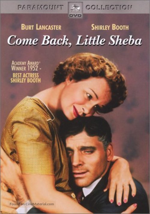 Come Back, Little Sheba - DVD movie cover