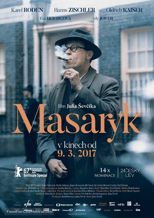 Masaryk - Czech Movie Poster