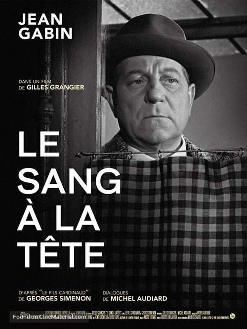 Le sang &agrave; la t&ecirc;te - French Movie Poster