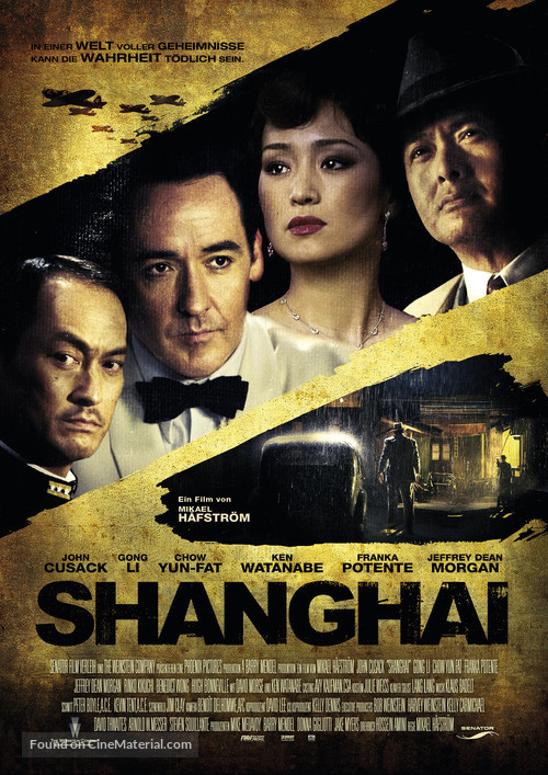 Shanghai - German Movie Poster