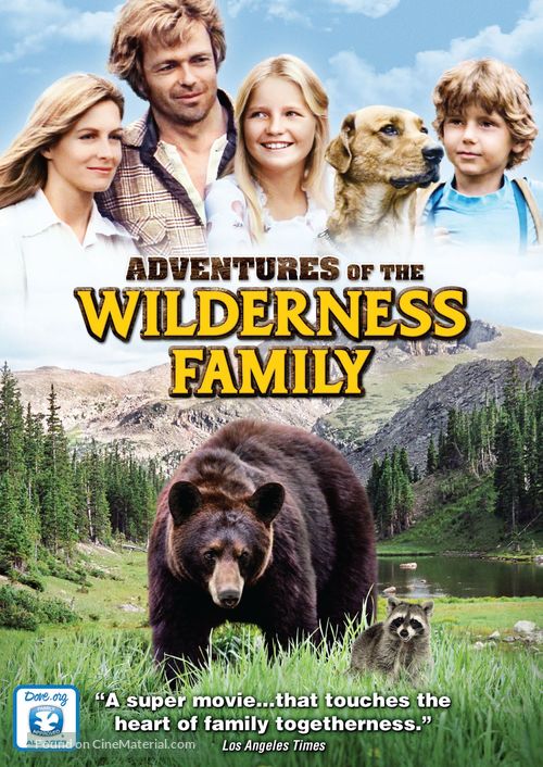 The Adventures of the Wilderness Family - DVD movie cover