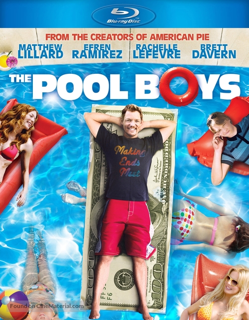 The Pool Boys - Blu-Ray movie cover