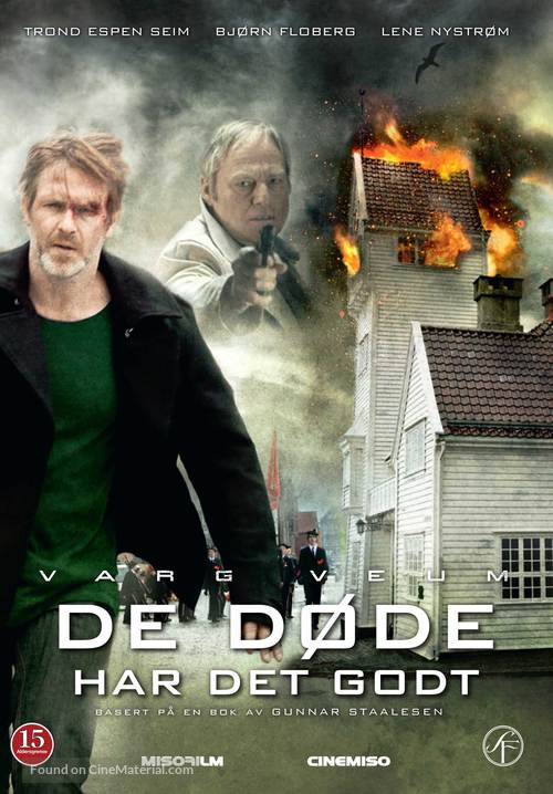 Varg Veum - De d&oslash;de har det godt - Norwegian DVD movie cover