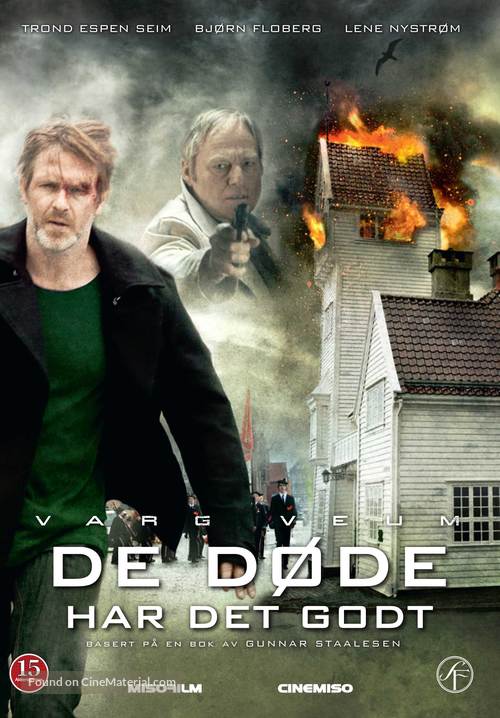 Varg Veum - De d&oslash;de har det godt - Norwegian DVD movie cover