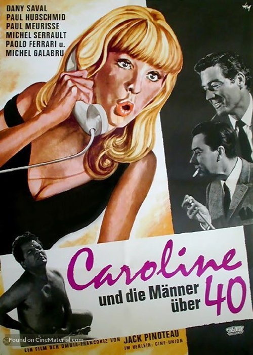Moi et les hommes de 40 ans - German Movie Poster