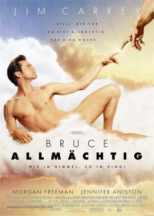 Bruce Almighty - German Movie Poster