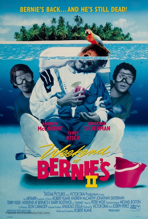 Weekend at Bernie&#039;s II - Movie Poster
