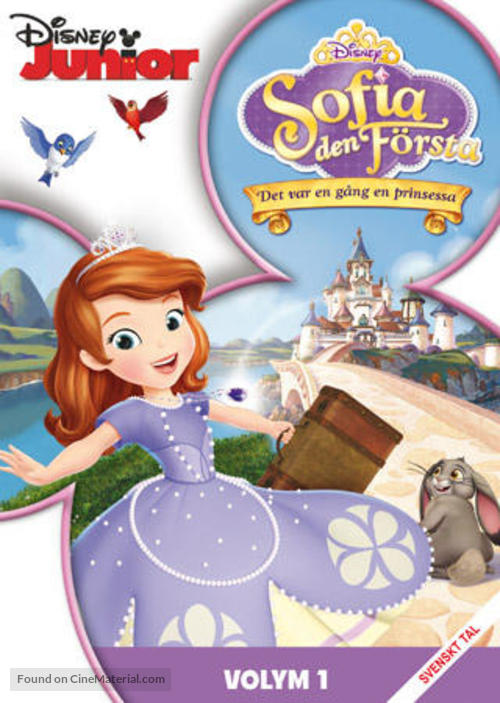 Sofia the First: Once Upon a Princess - Swedish DVD movie cover