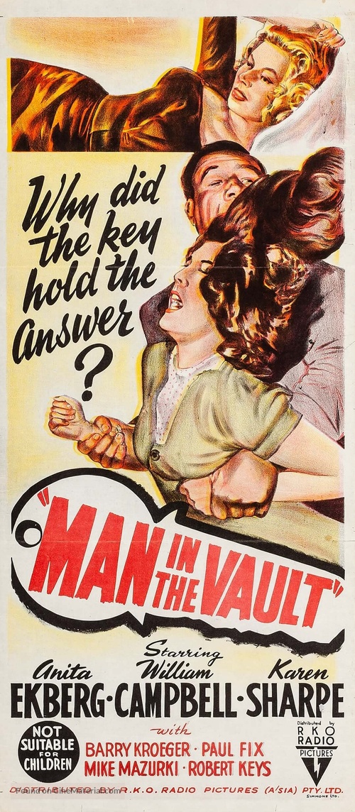Man in the Vault - Australian Movie Poster