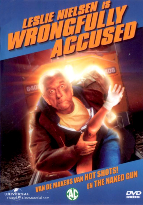 Wrongfully Accused - Dutch DVD movie cover