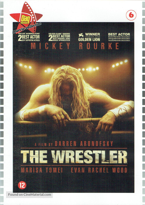 The Wrestler - Belgian DVD movie cover
