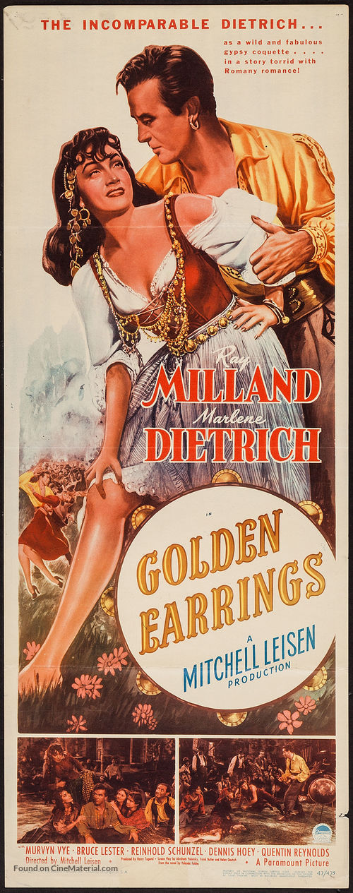 Golden Earrings - Movie Poster