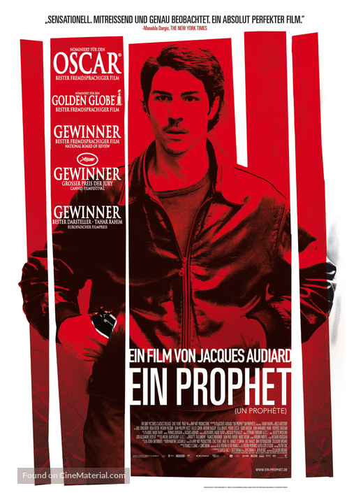 Un proph&egrave;te - German Movie Poster