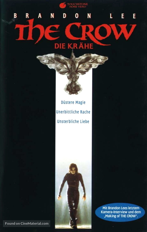 The Crow - German Movie Cover