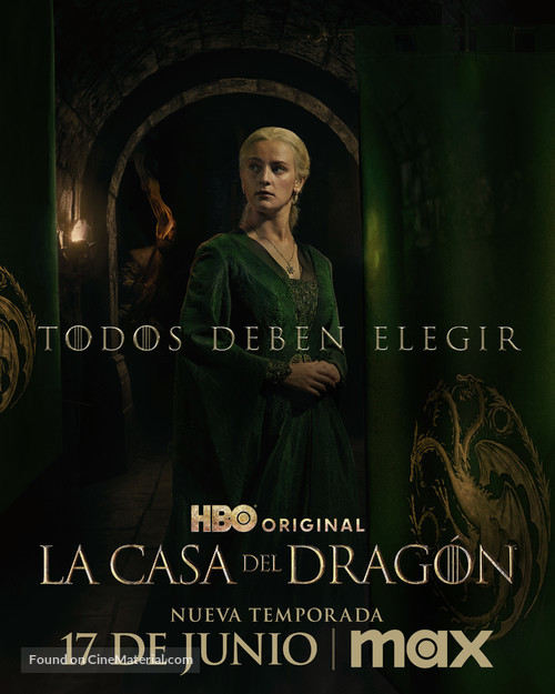 &quot;House of the Dragon&quot; - Spanish Movie Poster