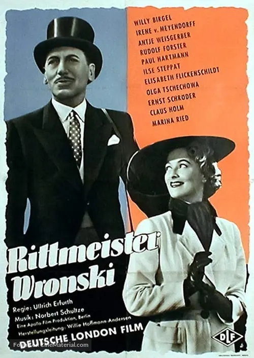 Rittmeister Wronski - German Movie Poster