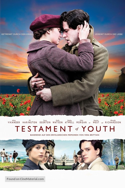 Testament of Youth - German Movie Cover