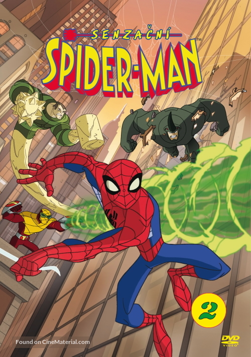 &quot;The Spectacular Spider-Man&quot; - Czech DVD movie cover