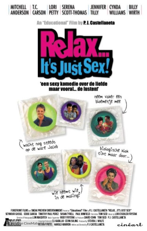 Relax... It&#039;s Just Sex - Dutch Movie Poster