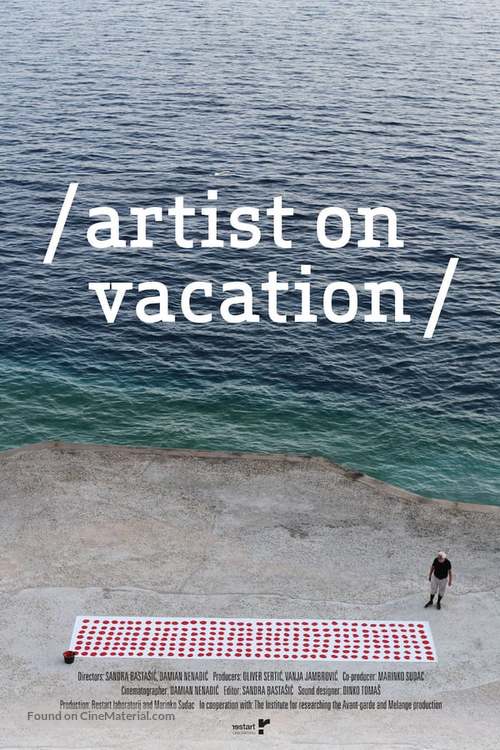 Artist on Vacation - Croatian Movie Poster