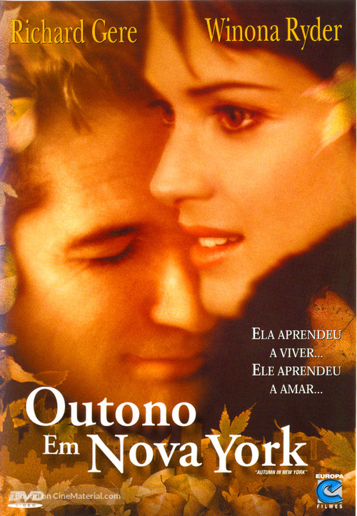 Autumn in New York - Brazilian Movie Cover