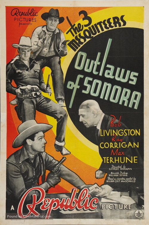 Outlaws of Sonora - Movie Poster