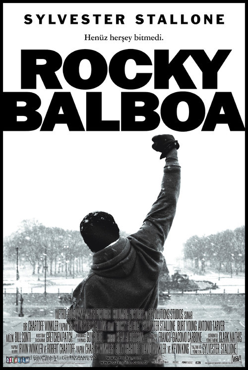 Rocky Balboa - Turkish Movie Poster