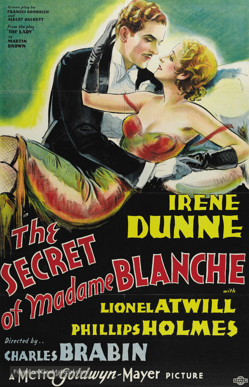 The Secret of Madame Blanche - Movie Poster