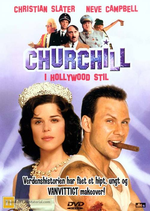 Churchill: The Hollywood Years - Danish DVD movie cover