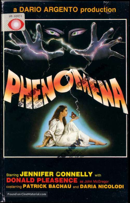 Phenomena - VHS movie cover