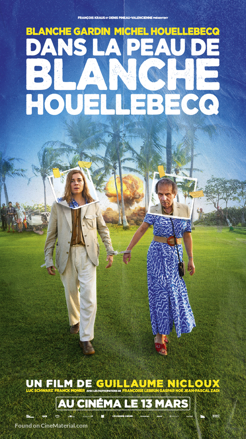 Dans la peau de Blanche Houellebecq - French Movie Poster