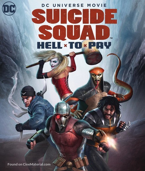 Suicide Squad: Hell to Pay - Blu-Ray movie cover
