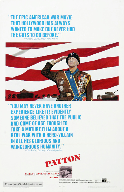 Patton - Movie Poster