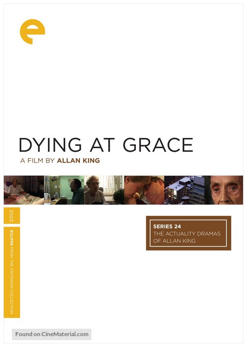 Dying at Grace - DVD movie cover