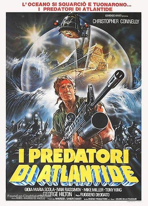 I predatori di Atlantide - Italian Movie Poster