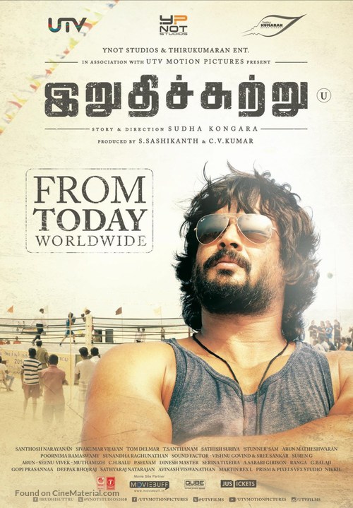 Irudhi Suttru (2016) Indian movie poster