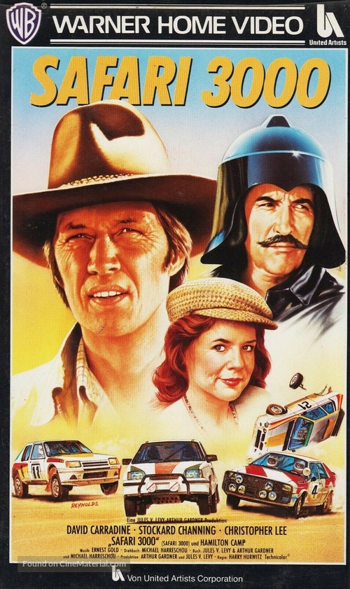 Safari 3000 - German VHS movie cover