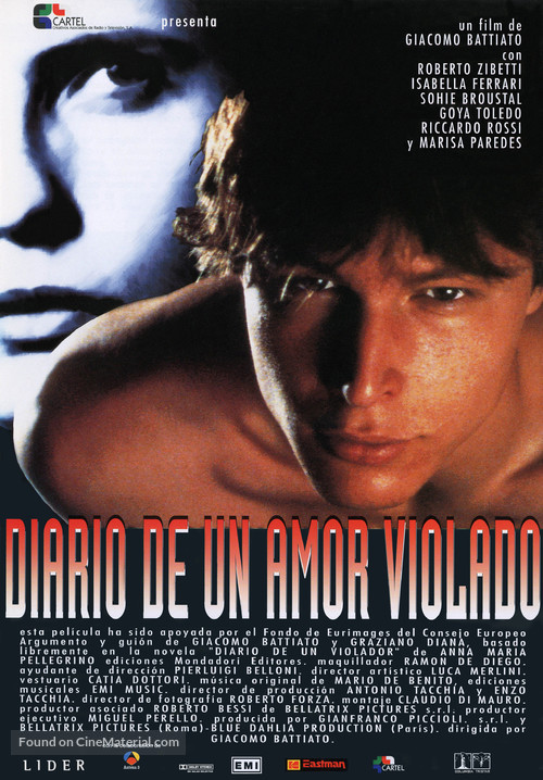 Cronaca di un amore violato - Spanish Movie Poster