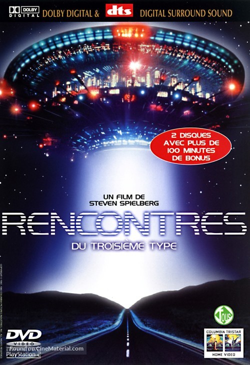 Close Encounters of the Third Kind - Belgian Movie Cover