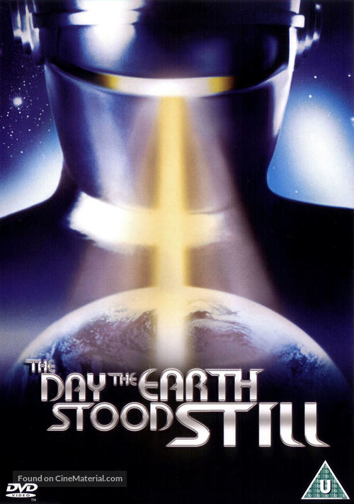 The Day the Earth Stood Still - British DVD movie cover