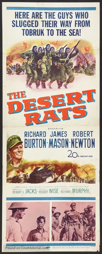 The Desert Rats - Movie Poster