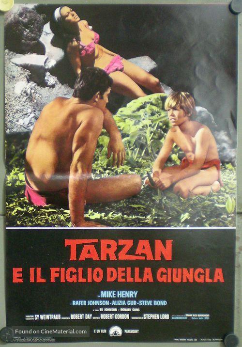 Tarzan and the Jungle Boy - Italian Movie Poster
