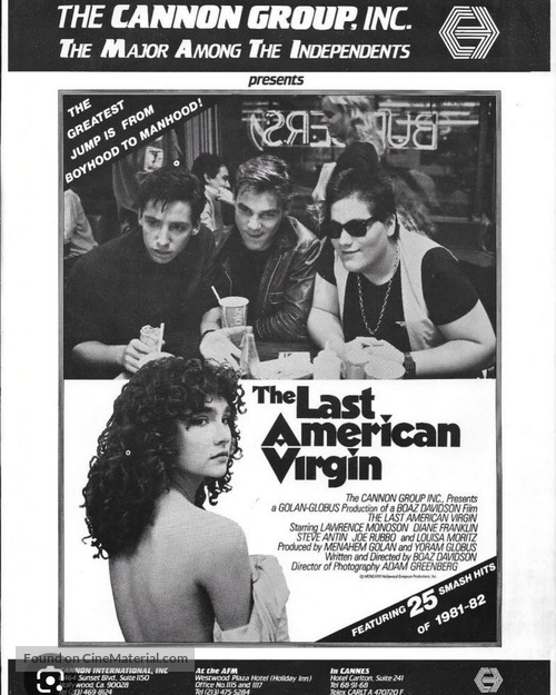 The Last American Virgin - poster