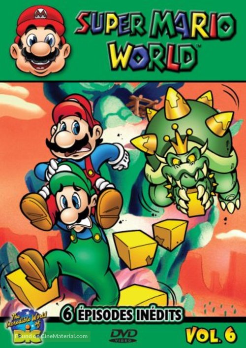 &quot;The New Super Mario World&quot; - DVD movie cover