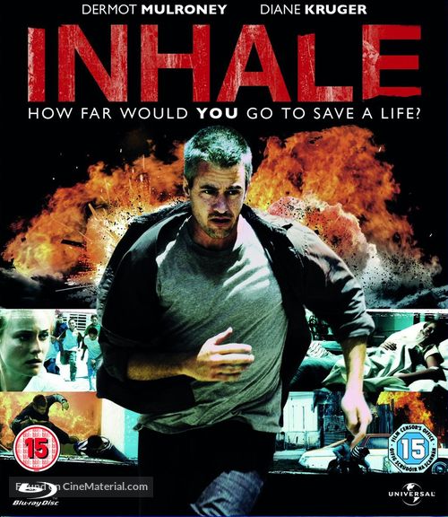 Inhale - British Blu-Ray movie cover