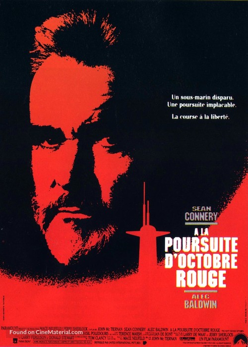 The Hunt for Red October - French Movie Poster
